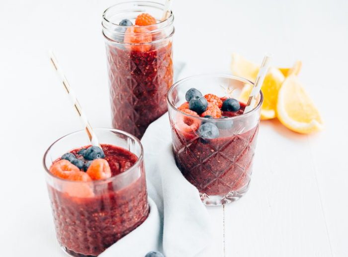 Berrylicious frozen sangria slush