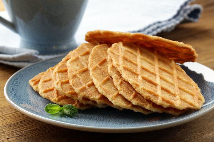 French cookies belgi galettes