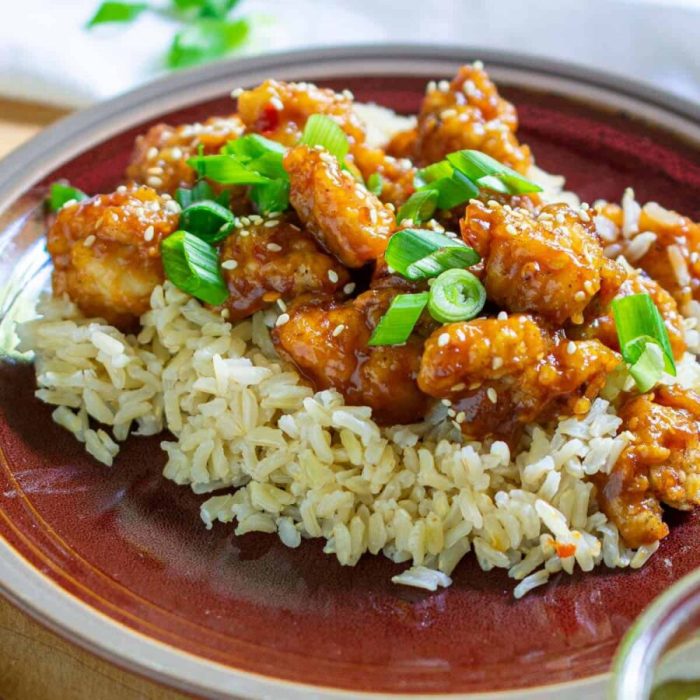 Debs general tsos chicken