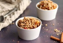 Gluten free apple crisp