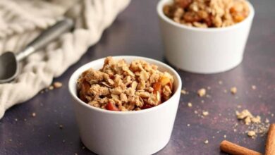 Gluten free apple crisp