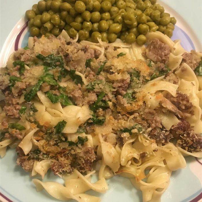 Grandmas hamburger hot dish