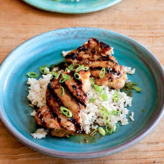 Vietnamese grilled lemongrass chicken