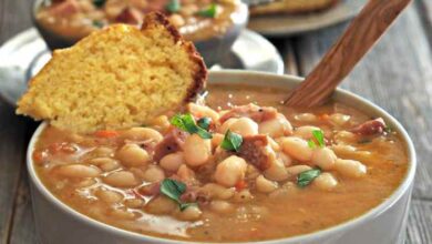 Navy bean soup i