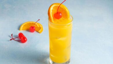 The harvey wallbanger cocktail