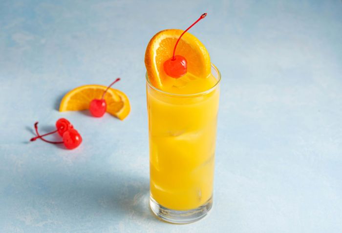 The harvey wallbanger cocktail