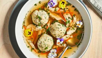 Omas fabulous matzo ball soup