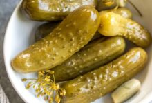 Homemade dill pickle vodka