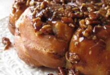 Overnight caramel pecan rolls