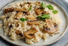 Hearts of palm risotto