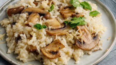 Hearts of palm risotto