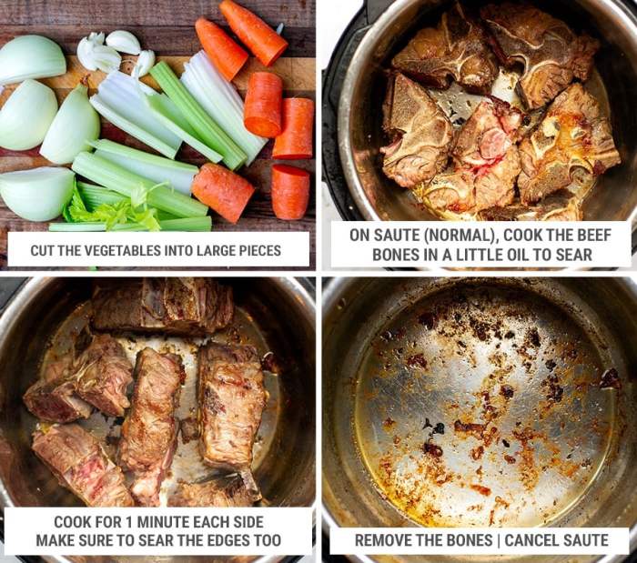 Beef bone broth instant pot