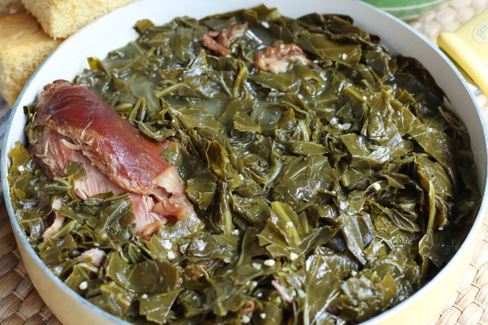 Sweet and tangy sauteed collard greens