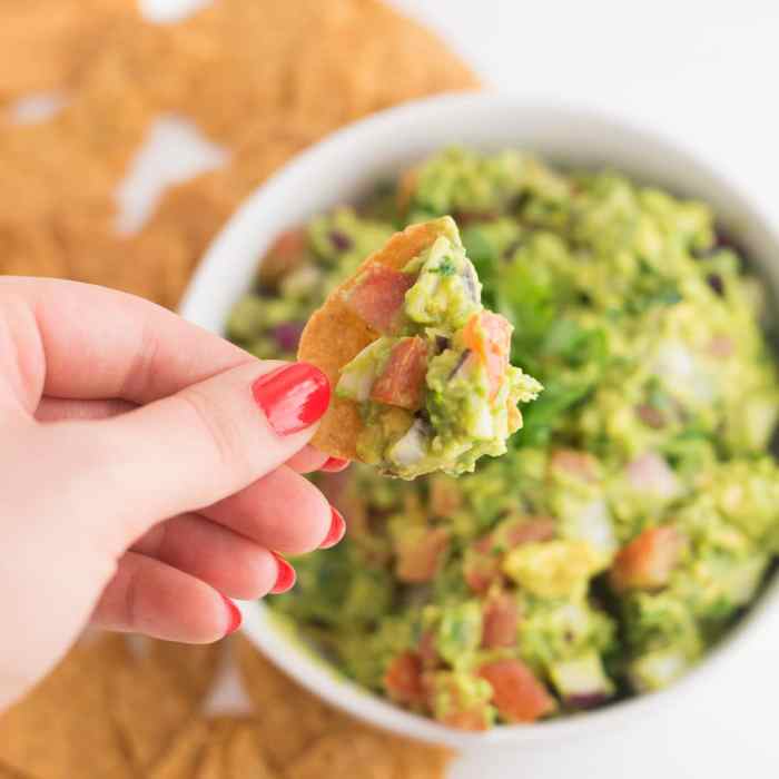 Quick and easy guacamole