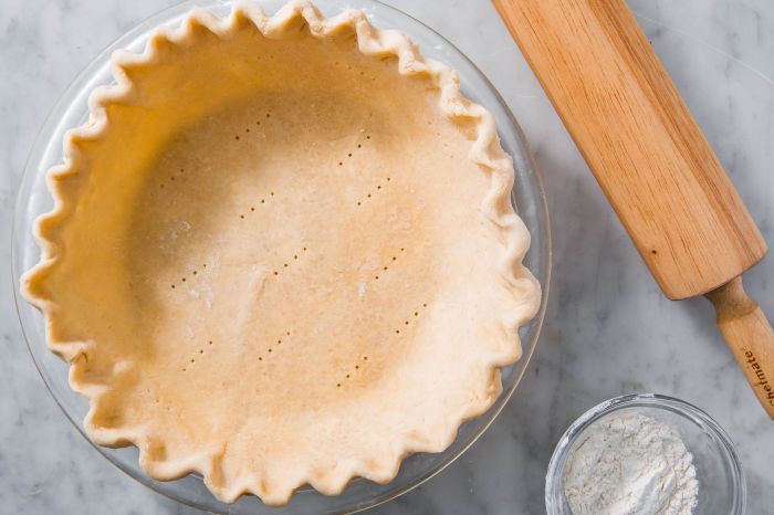 Butter flaky pie crust