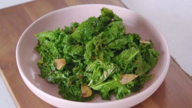 Pressure cooker kale greens