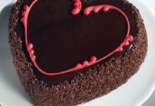 Easy heart shaped cake