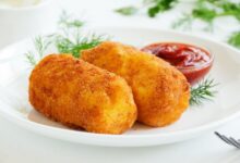 Cheese and potato rissoles