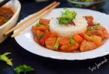 Sweet and sour chicken i