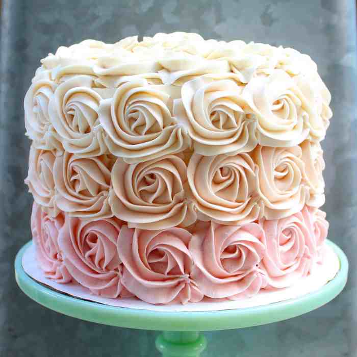 All natural pink frosting