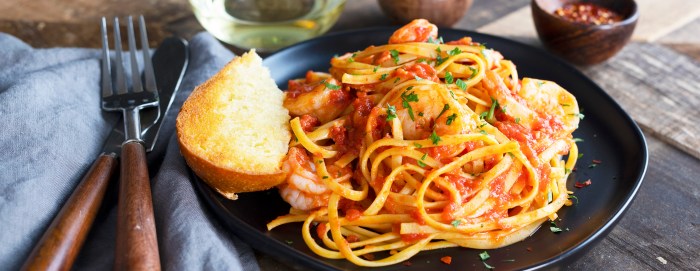 Chef johns shrimp fra diavolo