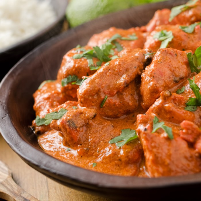 Murgh makhani indian butter chicken