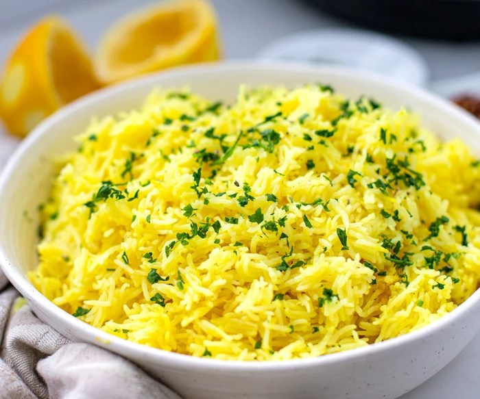 My moms greek lemon rice