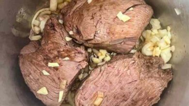 Instant pot venison pot roast