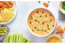 Instant pot no stress buffalo chicken dip