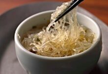 Chinese glass noodle soup