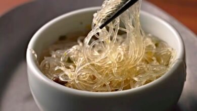 Chinese glass noodle soup