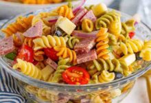 Italian confetti pasta salad