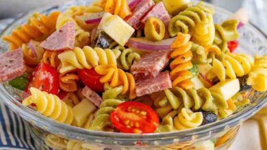 Italian confetti pasta salad