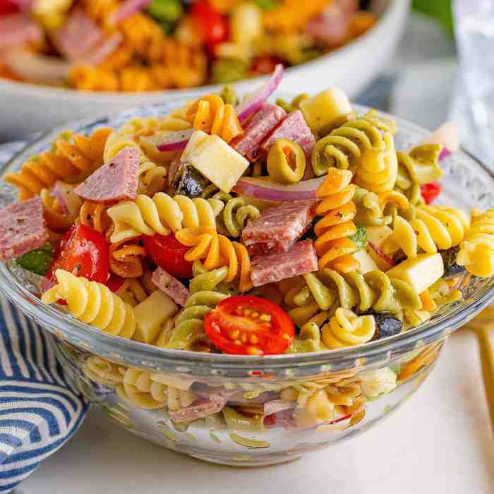 Italian confetti pasta salad