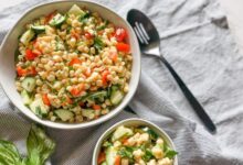 Summer anytime crisp corn salad