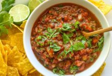 Red ribbon roasted salsa