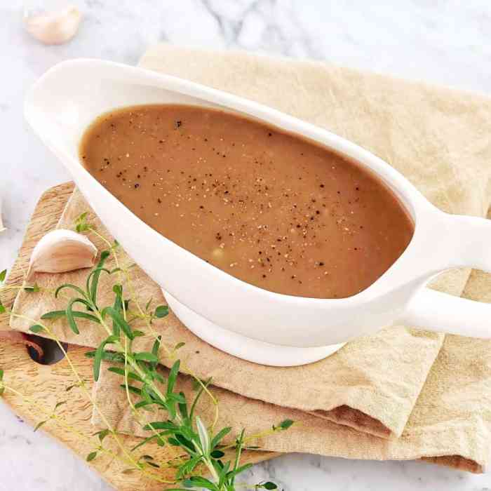 Roast chicken pan gravy