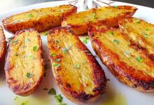 Roasted lemon pepper potatoes