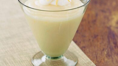 Old fashioned lemon pudding