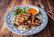 Vietnamese grilled lemongrass chicken