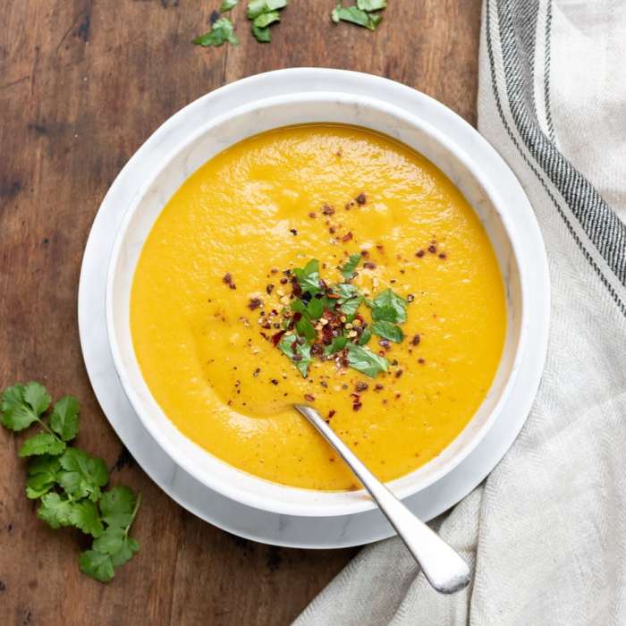 Lentil and buckwheat soup