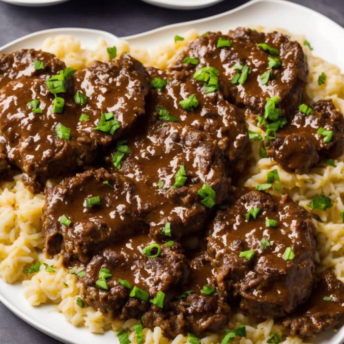 Low carb salisbury steak