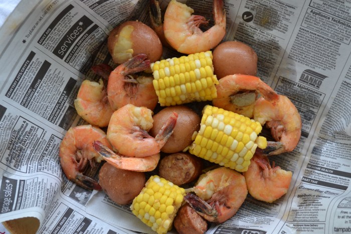 Daves low country boil