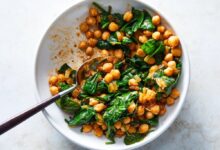 Espinacas con garbanzos spinach with garbanzo beans