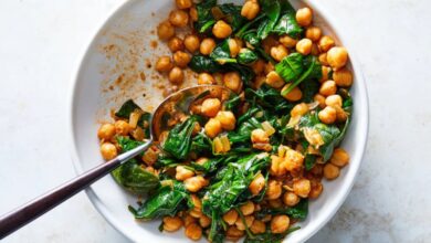 Espinacas con garbanzos spinach with garbanzo beans