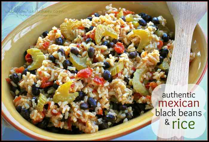 Black beans and rice