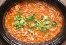 Slow cooker mexican chicken soup