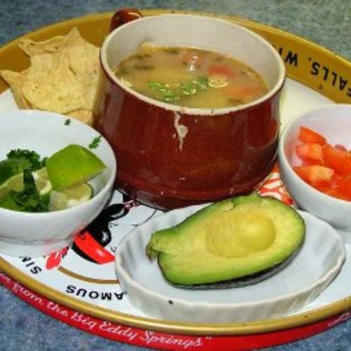 Sopa de lima mexican lime soup