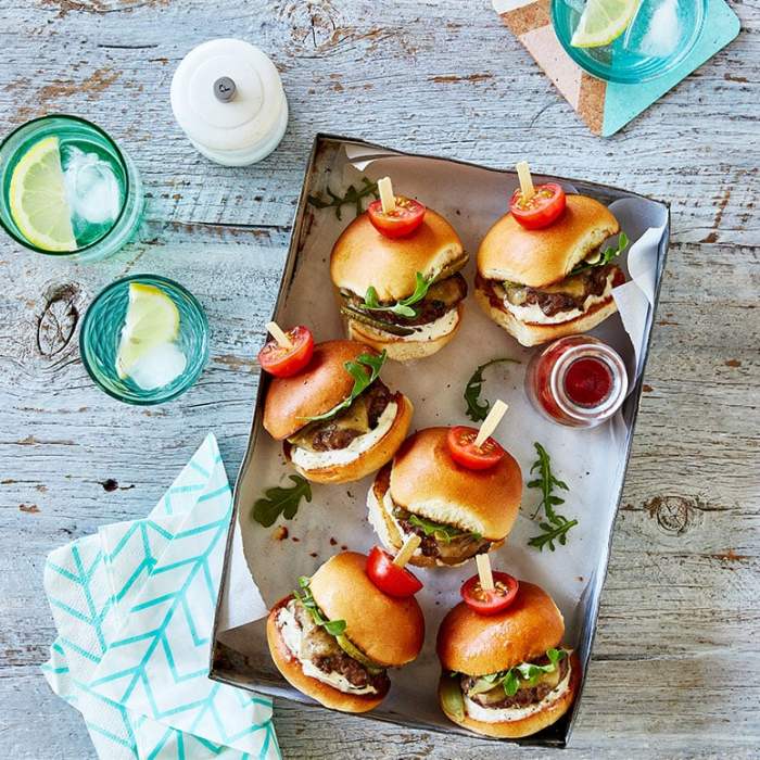 Chef johns beef sliders