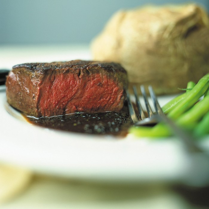 Perfect pan seared filet mignon